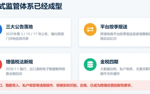 行业合规大洗牌！大批卖家因偷税被罚千万，数字化合规才是跨境长期发展的底气