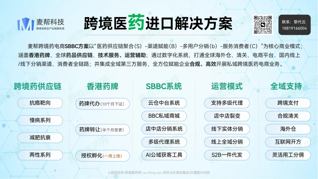 海关对跨境购药的具体要求，一次说清楚